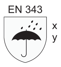 Norme EN343 vêtement pluie